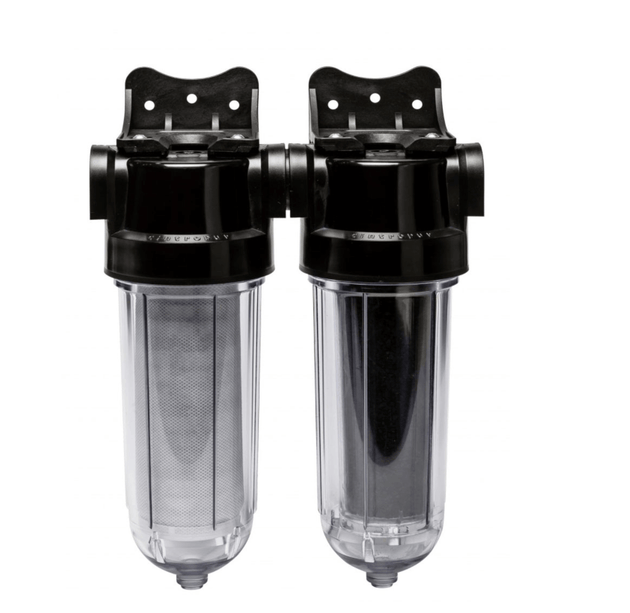 Vattenfilter egen brunn SL240 Duo - Partikel & Kol - filtrering Cintropur - Vattenfilterhuset